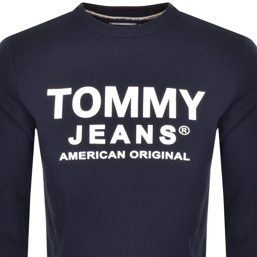 Alternative Image for ProductTommy Jeans Essential Sweatshirt Navy2